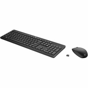 Combo teclado y mouse HP 235 1Y4D0UT#ABM inalámbrico