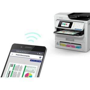 Impresora multifuncional Epson C11CK19301 WorkForce Pro EM-C800 a color