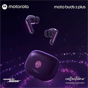 Audífonos Motorola Moto Buds 2 Plus PG38C08472 violeta Indigo Swarovski