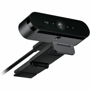 Cámara web Logitech BRIO 13 megapíxel 3840 x 2160 con micrófono