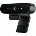 Cámara web Logitech BRIO 13 megapíxel 3840 x 2160 con micrófono