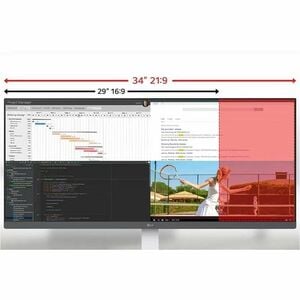Monitor LG Ultrawide 34U530A-W.AWP 34 pulgadas IPS 100 Hz