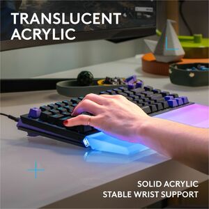 Soporte para la palma Logitech 943-001623 G512 X 75 para teclado