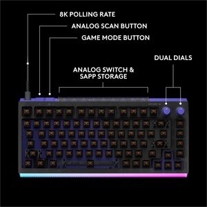 Teclado Logitech G512 X 920-013926 mecánico RGB USB negro