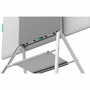 Carro para pantallas Logitech 952-000251 Rally Board 65 blanco ruedas 101.60mm