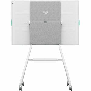 Carro para pantallas Logitech 952-000251 Rally Board 65 blanco ruedas 101.60mm