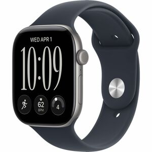 Smartwatch Apple Watch Series 12 MJEH4CL/A 46 mm aluminio, gris y azul marino