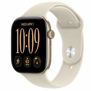 Smartwatch Apple Watch Series 12 MJEP4CL/A 46 mm aluminio, dorado claro y arena