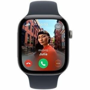 Smartwatch Apple Watch Series 12 MJEJ4CL/A 46 mm aluminio, gris y azul marino