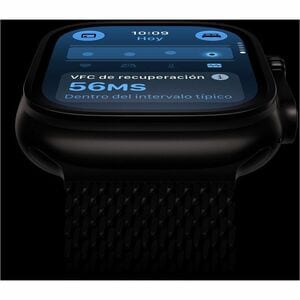 Reloj inteligente Apple Watch Ultra 4 MJAX4CL/A, 49mm, titanio, banda negra