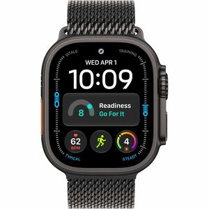 Reloj inteligente Apple Watch Ultra 4 MJAX4CL/A, 49mm, titanio, banda negra
