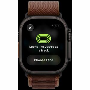 Smartwatch Apple Watch Ultra 4 MJC24CL/A 49 mm titanio, negro y vino 5G LTE