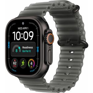 Reloj inteligente Apple Watch Ultra 4 MJAY4CL/A, 49mm, titanio, banda negra traslúcida