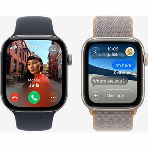 Smartwatch Apple Watch Series 12 MJE74CL/A 42 mm aluminio, gris y azul marino