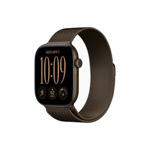 Reloj inteligente Apple Watch Series 12 MKDC4CL/A, 42mm, aluminio, banda bronce oscuro