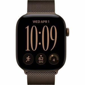 Reloj inteligente Apple Watch Series 12 MKDC4CL/A, 42mm, aluminio, banda bronce oscuro