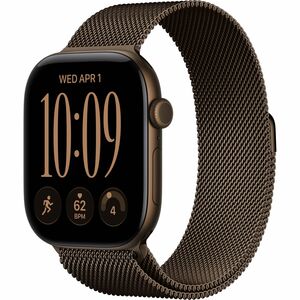 Reloj inteligente Apple Watch Series 12 MKDC4CL/A, 42mm, aluminio, banda bronce oscuro