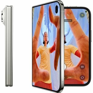 Celular Apple iPhone Duo blanco Star 256GB, 5G, 12GB RAM