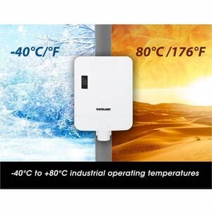 Switch Intellinet 509220 5 puertos Gigabit, PoE+ 85W, montaje pared