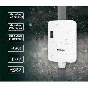Switch Intellinet 509220 5 puertos Gigabit, PoE+ 85W, montaje pared