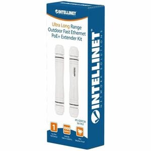 Extensor PoE Intellinet 561952 PoE+, 30W, exterior hasta 1 km