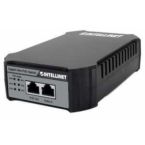 Inyector PoE Intellinet 561495 Gigabit, PoE++ 95W, entrada 120/230V AC