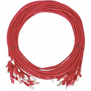 Cable de red Intellinet 744836 Cat6 1,52 m 10Gbit/s UTP rojo x10