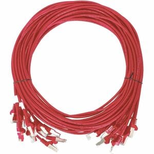 Cable de red Intellinet 744836 Cat6 1,52 m 10Gbit/s UTP rojo x10