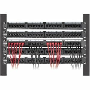 Cable de red Intellinet 744836 Cat6 1,52 m 10Gbit/s UTP rojo x10