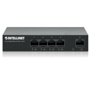 Switch Intellinet 561792 5 puertos Gigabit Ethernet PoE de escritorio