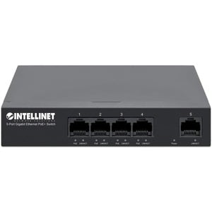 Switch Intellinet 561792 5 puertos Gigabit Ethernet PoE de escritorio