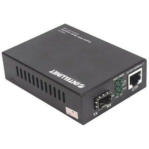 Convertidor de medio Intellinet 508216 Gigabit Ethernet RJ-45 SFP PoE+