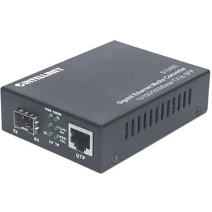 Convertidor de medio Intellinet 510493 Gigabit Ethernet RJ-45 SFP 100 m