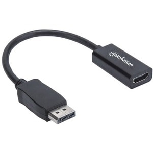 Adaptador Manhattan 151634 DisplayPort a HDMI, 1080p, 10.8 Gbit/s