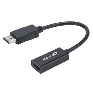Adaptador Manhattan 151634 DisplayPort a HDMI, 1080p, 10.8 Gbit/s