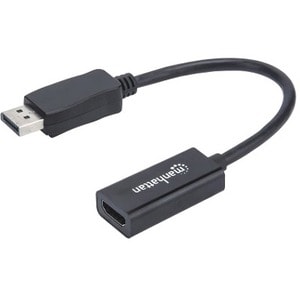 Adaptador Manhattan 151634 DisplayPort a HDMI, 1080p, 10.8 Gbit/s