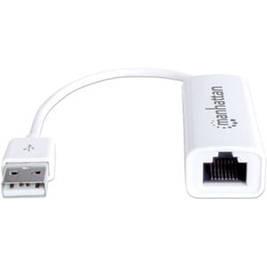 Adaptador de red Manhattan 506731 USB, 10/100Base-TX, 1 puerto