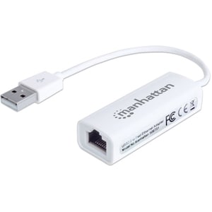 Adaptador de red Manhattan 506731 USB, 10/100Base-TX, 1 puerto
