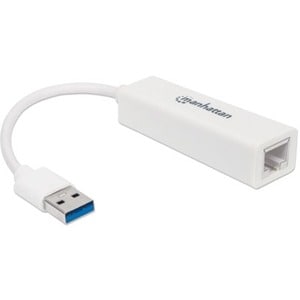 Adaptador de red Manhattan 506847 USB, Gigabit Ethernet, 1 puerto