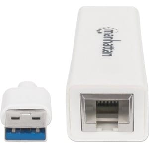 Adaptador de red Manhattan 506847 USB, Gigabit Ethernet, 1 puerto