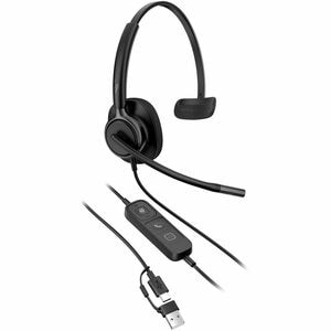 Auriculares Poly Mission 415 C01A9AA#AC3 mono USB-A/USB-C Teams