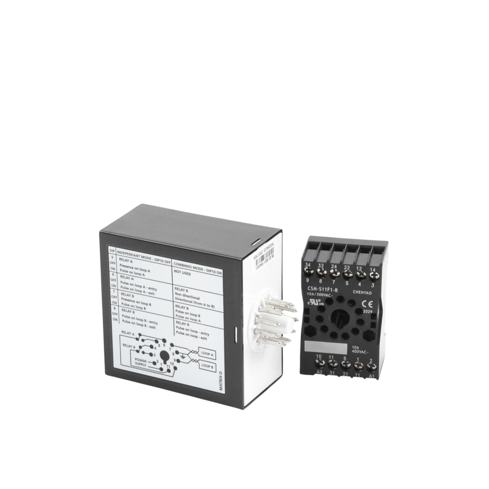 Mass sensor for two-channel barriers / Ideal for vehicle access