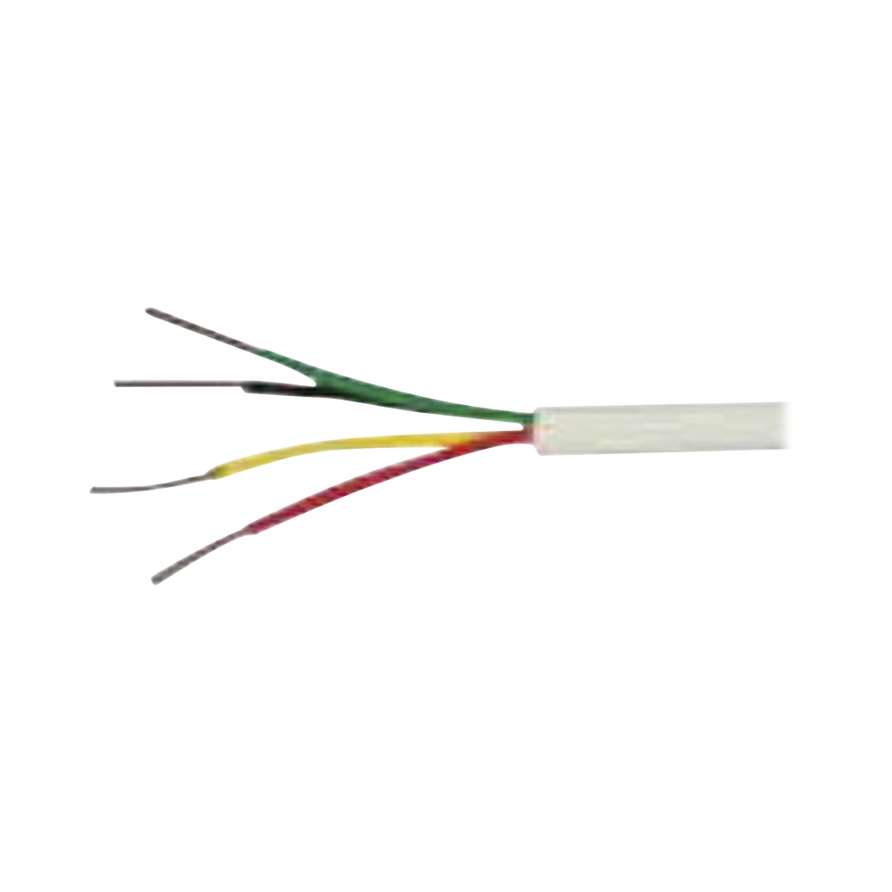 Bobina de Cable 4 x 22 AWG CM-CL2 / 305 mts / Para uso Interior / Sin Blindaje / Para Aplicaciones de Alarmas de Intrusión / Control de Acceso / Automatización / Voceo