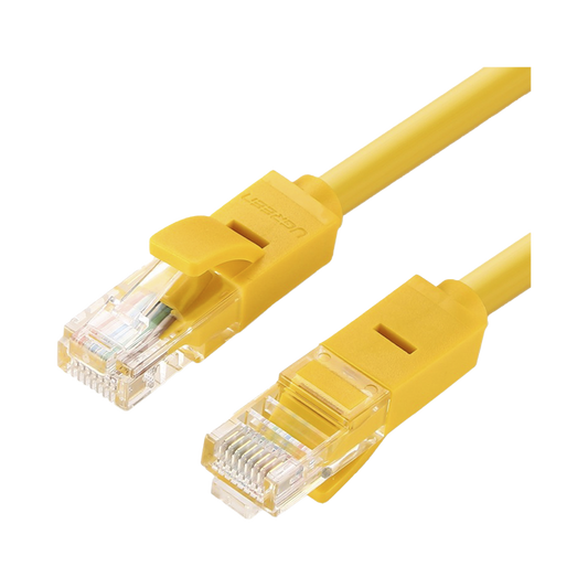Cable de Parcheo UTP Cat5e / 2m / Amarillo