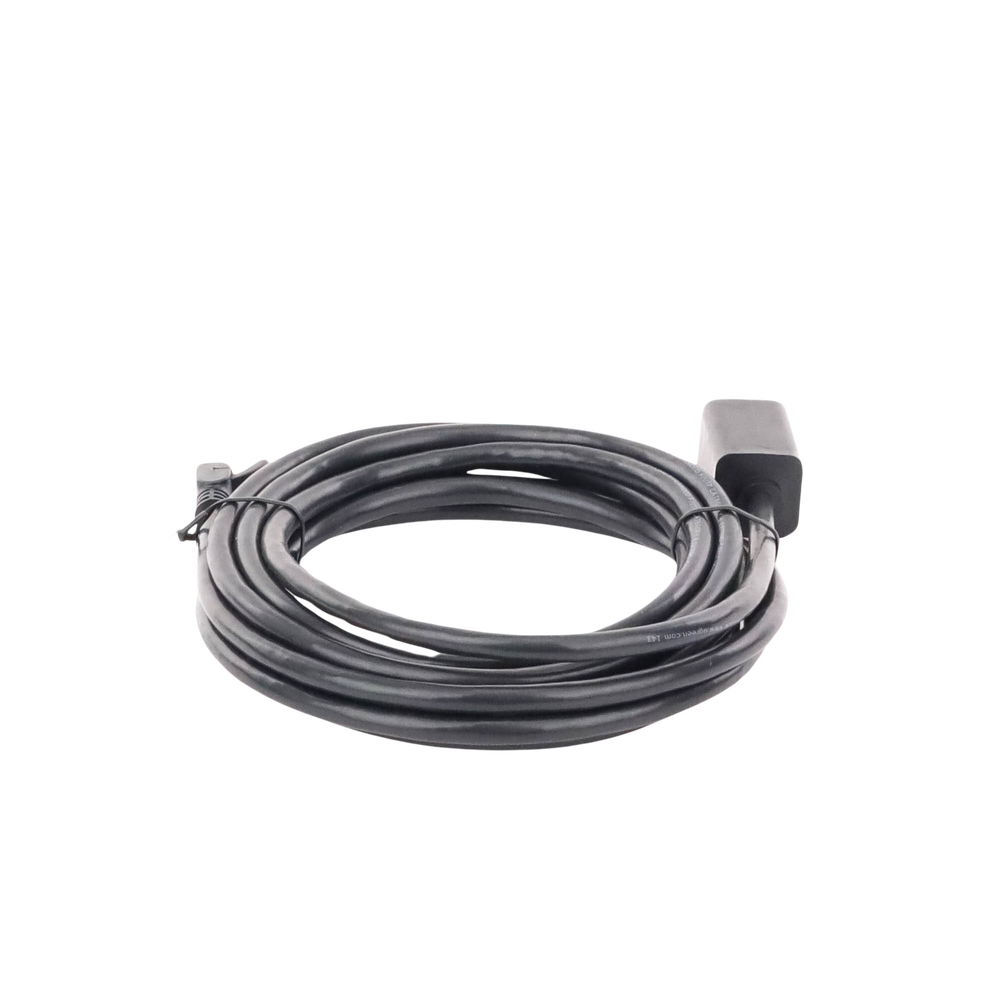 Cable de Extensión Cat6 RJ45 F/UTP / Macho a Hembra / 3m / Método de conexión 568B / Velocidad de transmisión 1000Mbps / Ancho de banda del canal 250MHz /Caja de Cobre / Negro