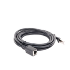 Cable de Extensión Cat6 RJ45 F/UTP / Macho a Hembra / 3m / Método de conexión 568B / Velocidad de transmisión 1000Mbps / Ancho de banda del canal 250MHz /Caja de Cobre / Negro