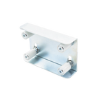 (255-220) - Placa Guía Superior de Doble Regulación para Cancelas Corredizas / Ajustable de 35 a 62 mm / Con 4 Rodillos de 30 mm / Galvanizado
