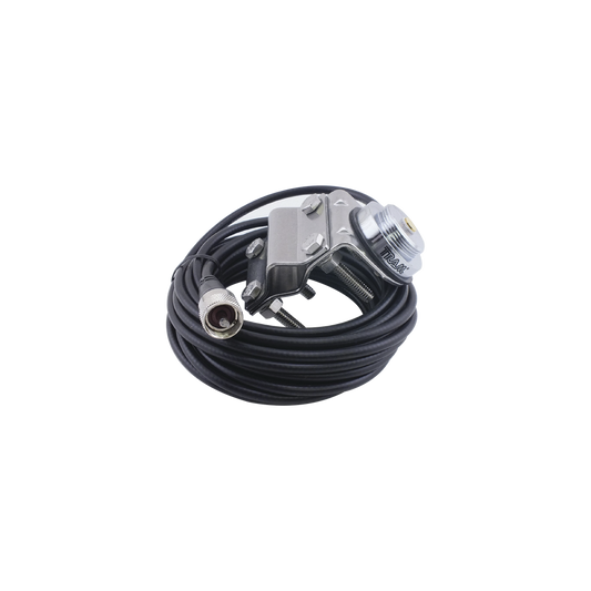 NMO Mirror Mount Kit With 17ft Coaxial Cable