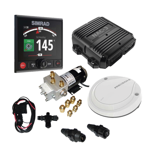 AP44 VRF Paquete de alta capacidad, contiene el controlador ap44, brújula precision-9, bomba rpu-160, piloto automático