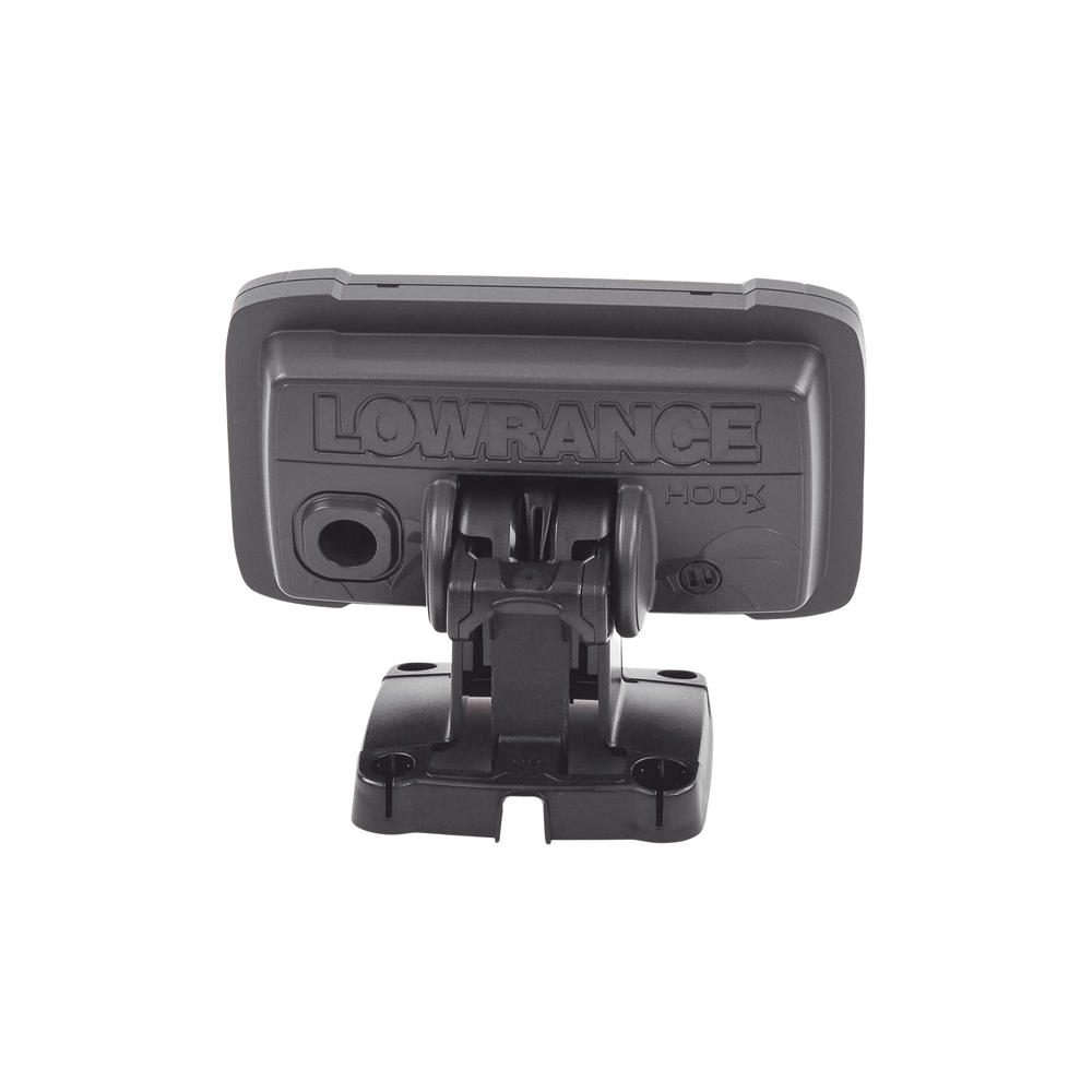 Hook2-4x Ecosonda en pantalla horizontal solarMax de 4 pulgadas, incluye transductor